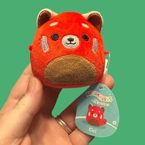 Squishmallows Micromallow 2.5” Cici the Red Panda NWT! SHIPS FAST!
